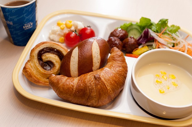 スーパーホテル八幡浜の身体がよろこぶ無料朝食ビュッフェ